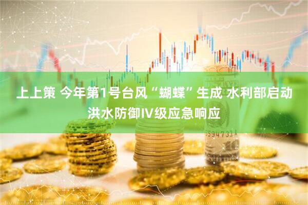 上上策 今年第1号台风“蝴蝶”生成 水利部启动洪水防御Ⅳ级应急响应